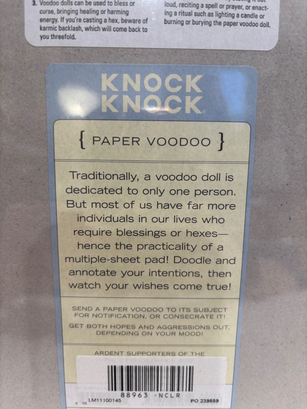 Fun "Paper Voodoo" Pads - Picture 5 of 8